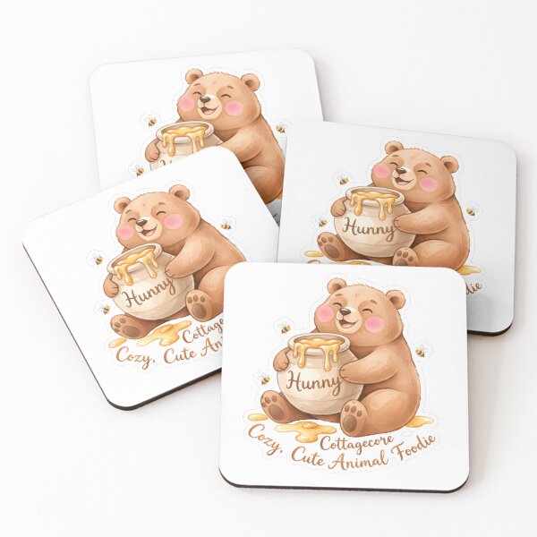 Item preview, The Cozy Bear with a Honey Pot designed and sold by Bal Drops.