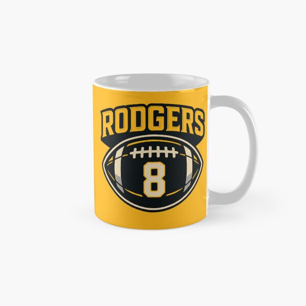 Item preview, Rodgers 8 Football designed and sold by FanFocusedTees.