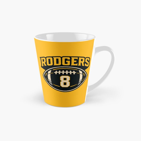 Item preview, Rodgers 8 Football designed and sold by FanFocusedTees.