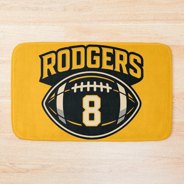 Item preview, Rodgers 8 Football designed and sold by FanFocusedTees.