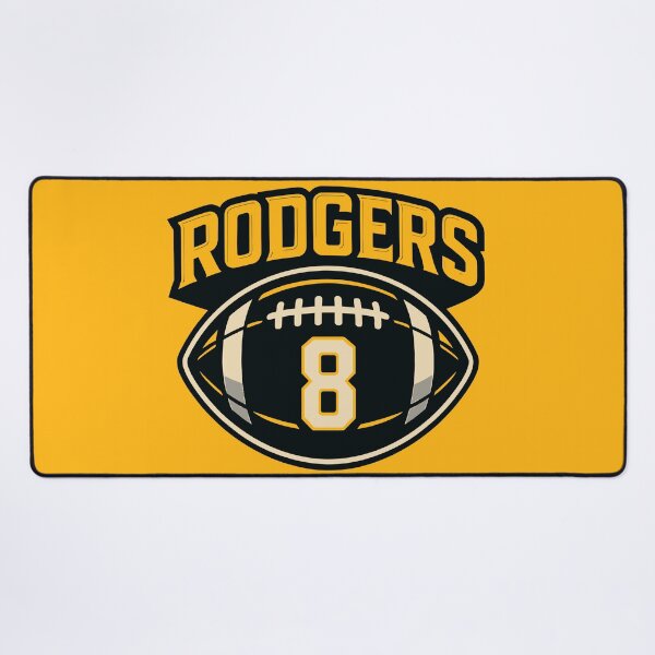 Item preview, Rodgers 8 Football designed and sold by FanFocusedTees.