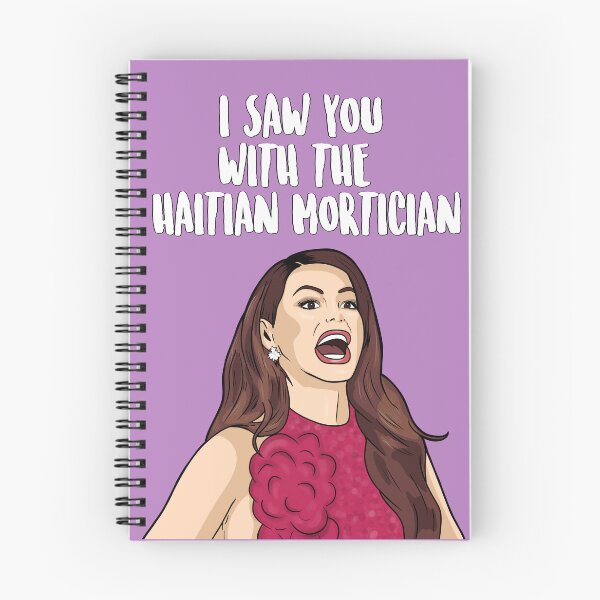 Item preview, Adriana de Moura - Real Housewives of Miami - "I Saw You With The Haitian Mortician" - RHOM designed and sold by PopShopDesignFR.