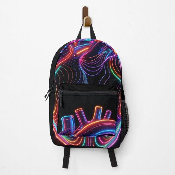 Item preview, Neon Anatomical Heart Illustration designed and sold by Minuto Cria.