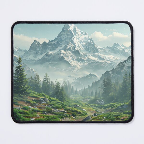 Item preview, Majestic Mountain Valley designed and sold by Design-Illusi0n.