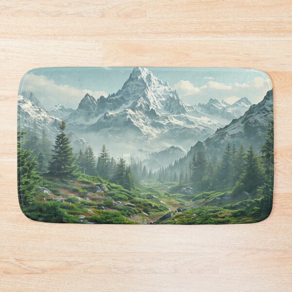 Item preview, Majestic Mountain Valley designed and sold by Design-Illusi0n.
