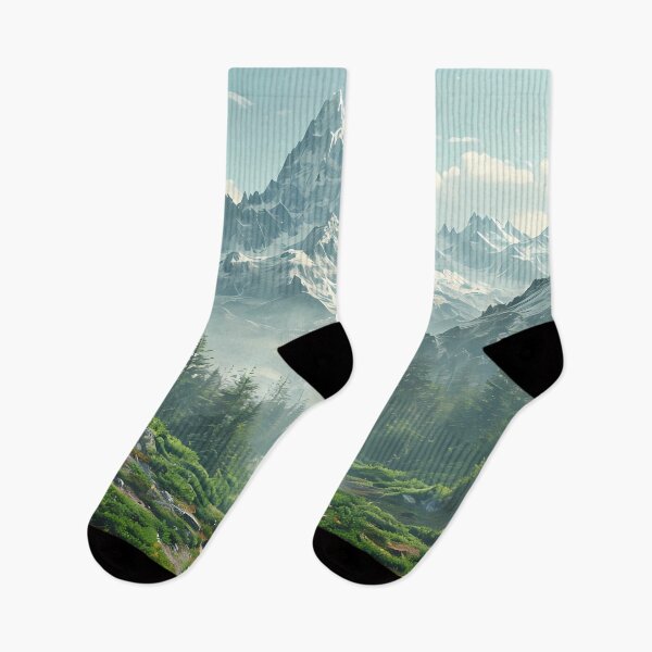 Item preview, Majestic Mountain Valley designed and sold by Design-Illusi0n.