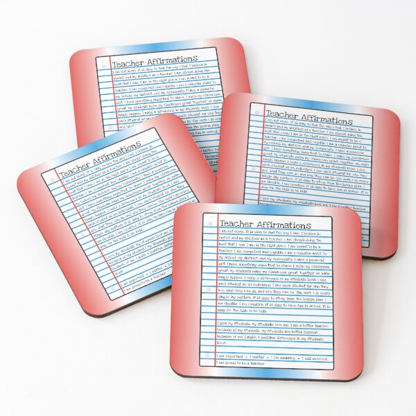 Item preview, Written Teacher Affirmations designed and sold by The Subbin' Sisters.