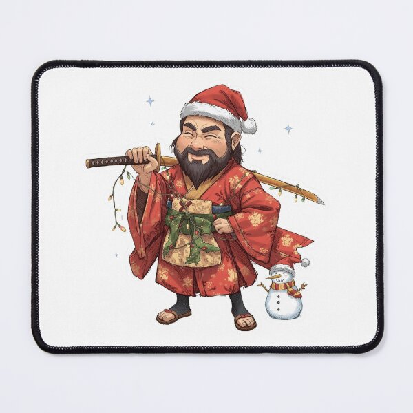 Item preview, Samurai Christmas – Snowflakes and Steel designed and sold by AndrewYoko.