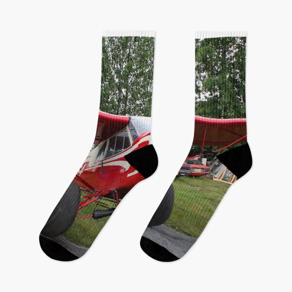 Item preview, Red and white aircraft, Alaska designed and sold by FranWest.