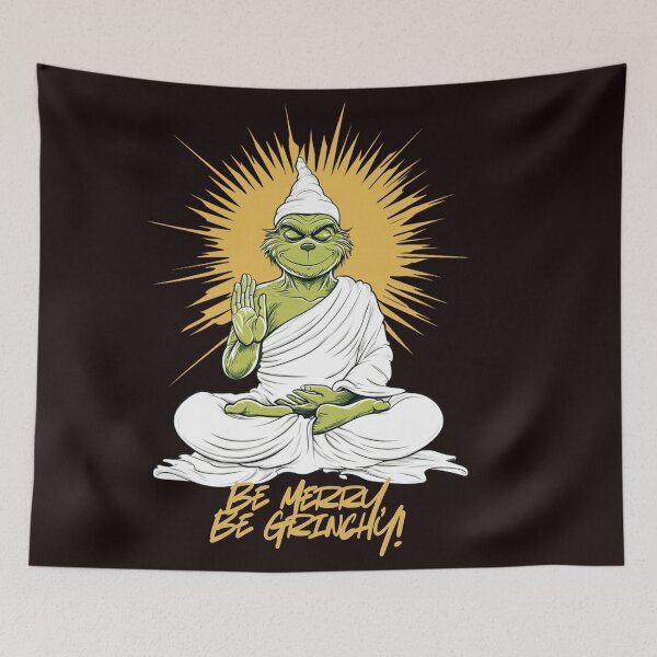 Item preview,  Be Merry, Be Grinchy! designed and sold by  ViralVisionsCreating .