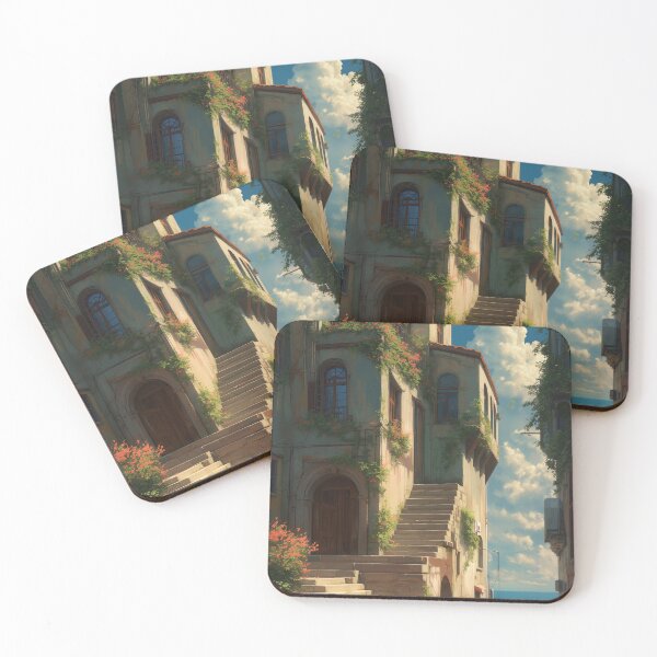 Item preview, The Stairs of Sunlit Serenity designed and sold by oanaunciuleanu.