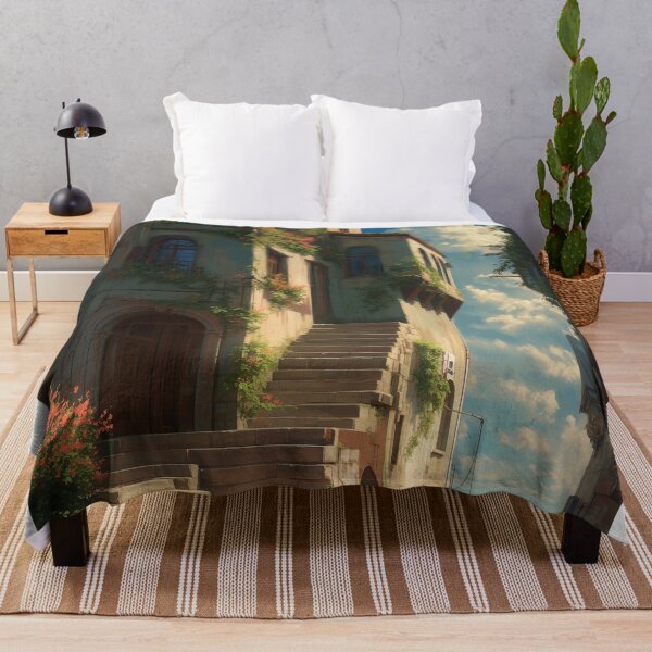 Item preview, The Stairs of Sunlit Serenity designed and sold by oanaunciuleanu.
