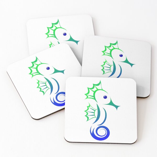 Item preview, Green and Blue Seahorse designed and sold by Risa-C.