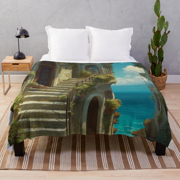 Item preview, The Stairs of Sunlit Serenity designed and sold by oanaunciuleanu.