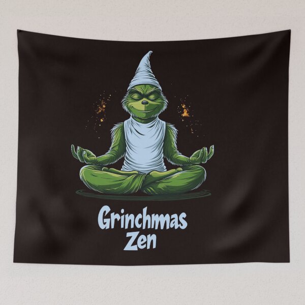 Item preview, Grinchmas ZEN designed and sold by  ViralVisionsCreating .