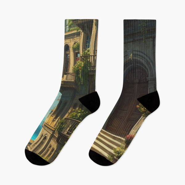 Item preview, The Stairs of Sunlit Serenity designed and sold by oanaunciuleanu.
