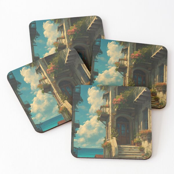 Item preview, The Stairs of Sunlit Serenity designed and sold by oanaunciuleanu.