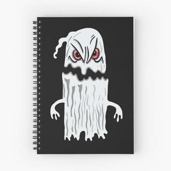 Item preview, Halloween Ghost spooky hand drawn cartoon art illustration designed and sold by Vintage Designs +.