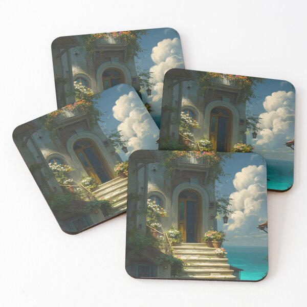 Item preview, The Stairs of Sunlit Serenity designed and sold by oanaunciuleanu.