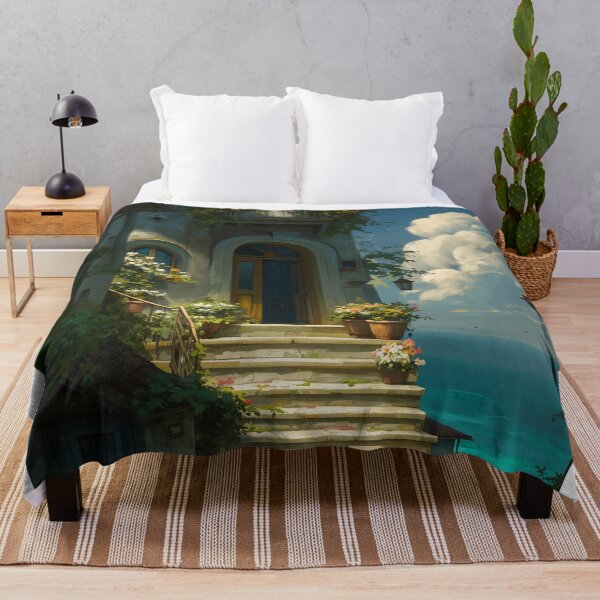 Item preview, The Stairs of Sunlit Serenity designed and sold by oanaunciuleanu.