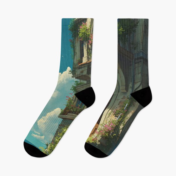 Item preview, The Stairs of Sunlit Serenity designed and sold by oanaunciuleanu.