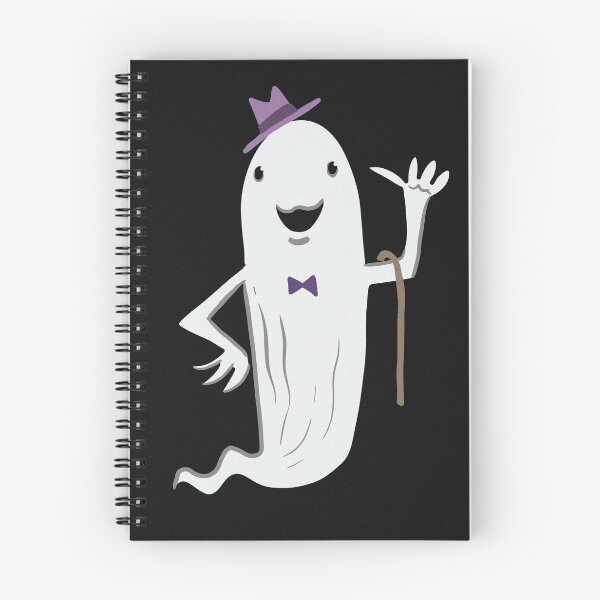 Item preview, Halloween Ghost spooky hand drawn cartoon art illustration designed and sold by Vintage Designs +.
