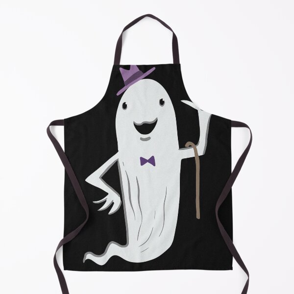 Item preview, Halloween Ghost spooky hand drawn cartoon art illustration designed and sold by Vintage Designs +.