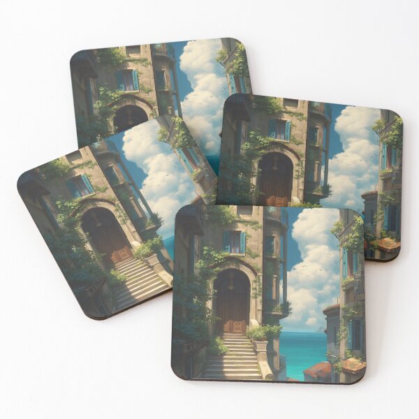 Item preview, The Stairs of Sunlit Serenity designed and sold by oanaunciuleanu.