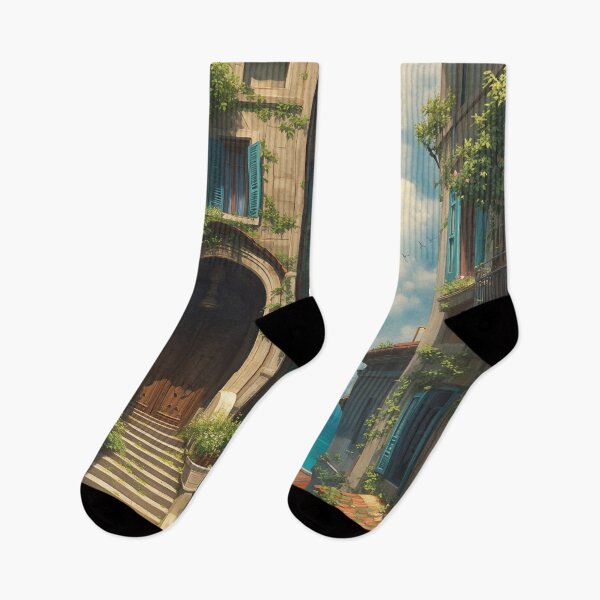 Item preview, The Stairs of Sunlit Serenity designed and sold by oanaunciuleanu.