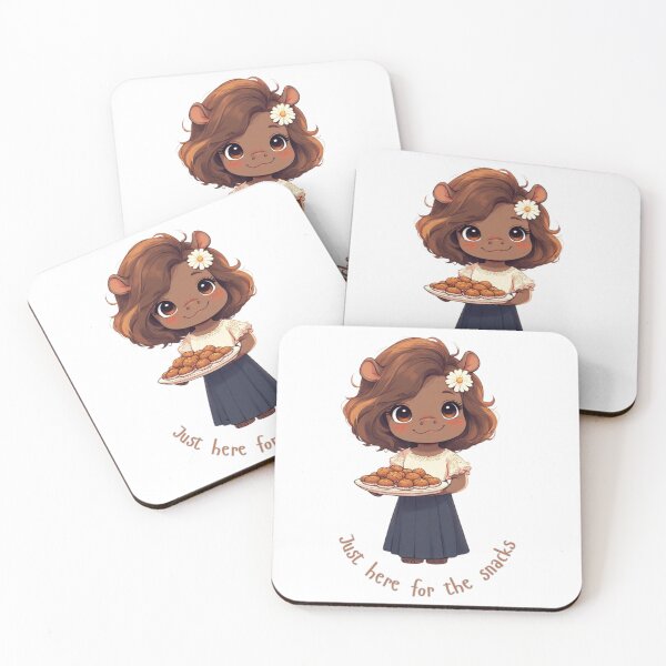 Item preview, Just Here For The Snacks designed and sold by Weathering Life Beautifully.