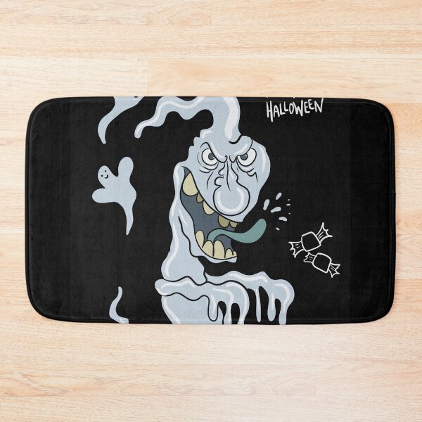 Item preview,  Halloween Ghost spooky hand drawn cartoon art illustration designed and sold by Vintage Designs +.