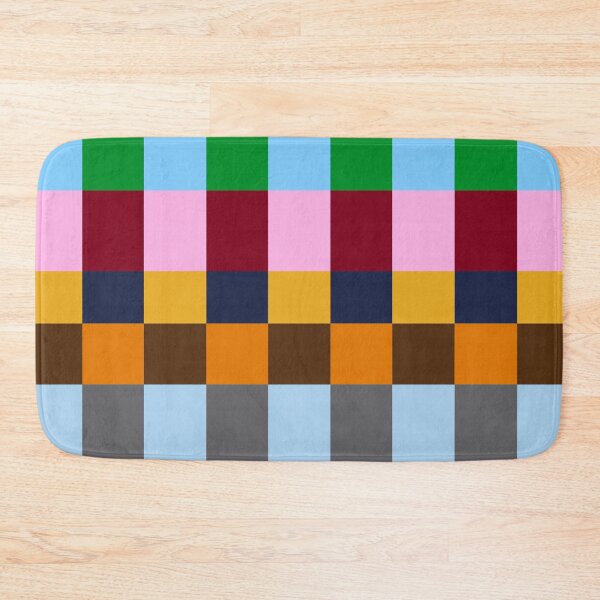 Item preview, Multi Colour Grid Check designed and sold by OneThreeSix.