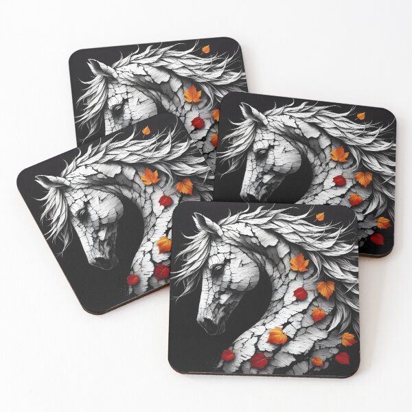 Item preview, Birchbark Horse, Ai Generated Art  designed and sold by ACC .