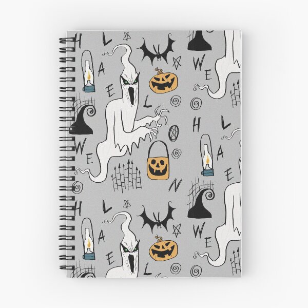 Item preview, Halloween Ghost spooky hand drawn cartoon art illustration designed and sold by Vintage Designs +.
