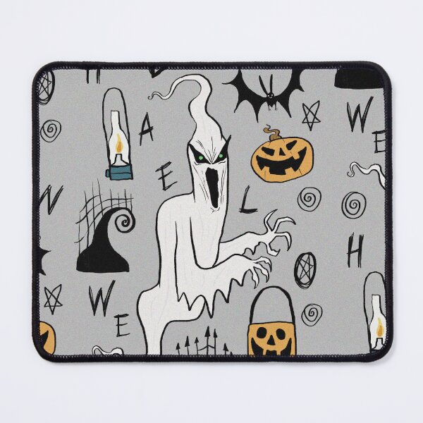 Item preview, Halloween Ghost spooky hand drawn cartoon art illustration designed and sold by Vintage Designs +.