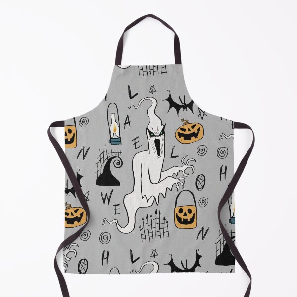 Item preview, Halloween Ghost spooky hand drawn cartoon art illustration designed and sold by Vintage Designs +.