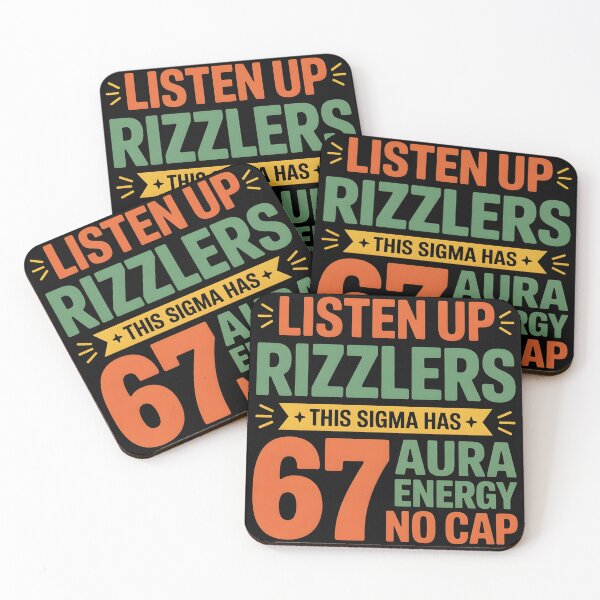 Item preview, Listen Up Rizzlers This Sigma Has 67 Aura Energy Six Seven designed and sold by BLZART.