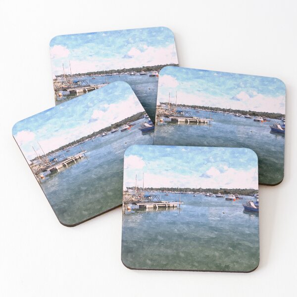 Item preview, Brading Harbour, Isle of Wight designed and sold by Trevor Harvey Art.