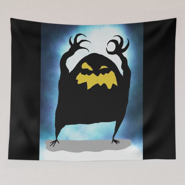 Item preview, Halloween Ghost spooky hand drawn cartoon art illustration designed and sold by Vintage Designs +.