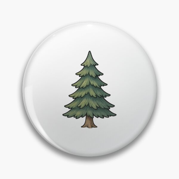 Item preview, Pine Tree Illustration designed and sold by Vendeloc.