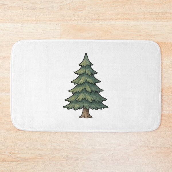 Item preview, Pine Tree Illustration designed and sold by Vendeloc.