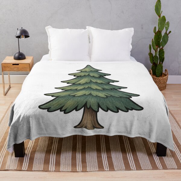 Item preview, Pine Tree Illustration designed and sold by Vendeloc.