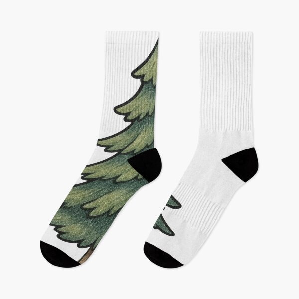 Item preview, Pine Tree Illustration designed and sold by Vendeloc.