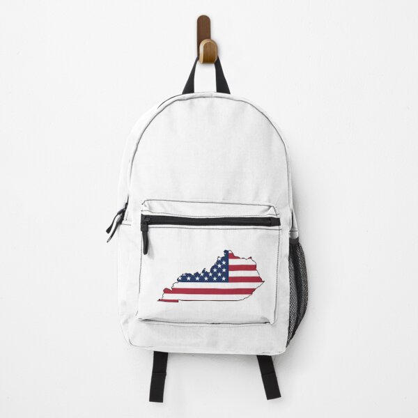 Item preview, Kentucky USA Flag Silhouette – Stars and Stripes State Outline designed and sold by Paper Drip.