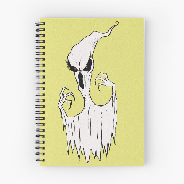Item preview, Halloween Ghost spooky hand drawn cartoon art illustration designed and sold by Vintage Designs +.