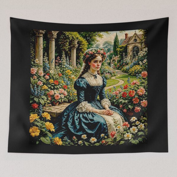 Item preview, Beautiful Victorian-era girl#3 designed and sold by Helios Be. Lavsh.