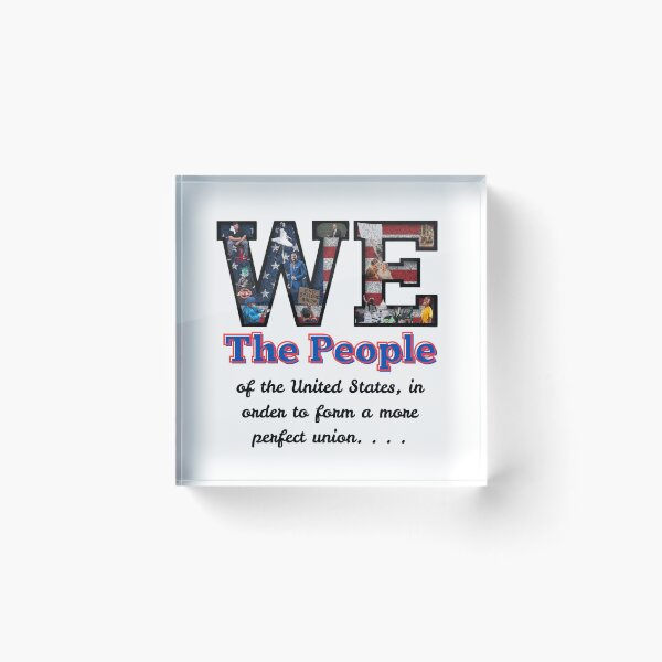 Item preview, WE The People. . . . designed and sold by DeeFran Designs.