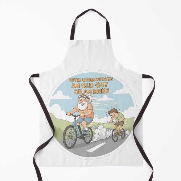 Item preview, Never Underestimate An Old Guy On An Ebike designed and sold by Perloth.