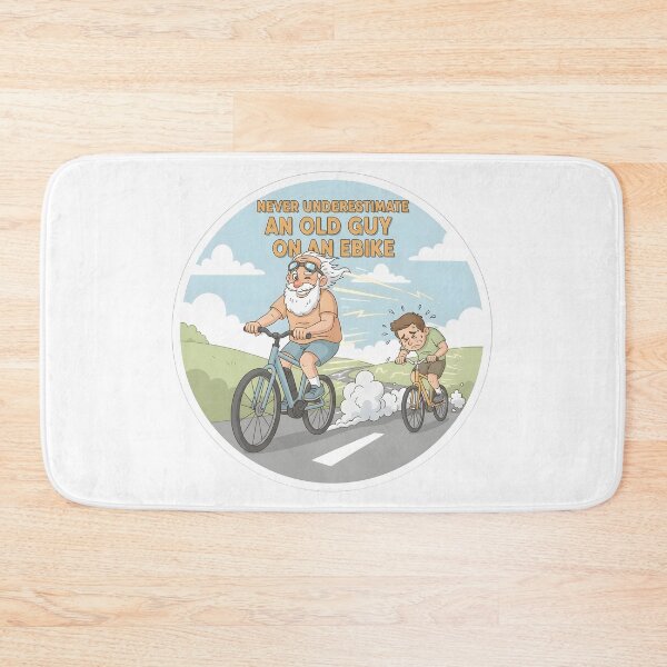 Item preview, Never Underestimate An Old Guy On An Ebike designed and sold by Perloth.
