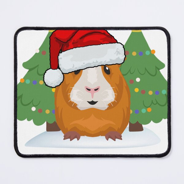 Item preview, Have a Wheeky Christmas! – Cute Guinea Pig in Santa Hat Holiday Design designed and sold by Pokah79.